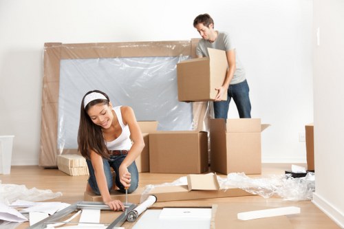 Office removals planning for businesses in Emersonpark