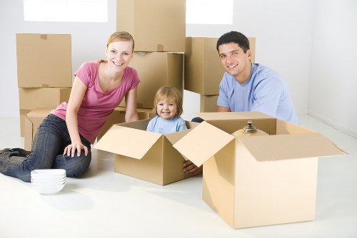 Local office relocation vehicle handling commercial items in Emersonpark