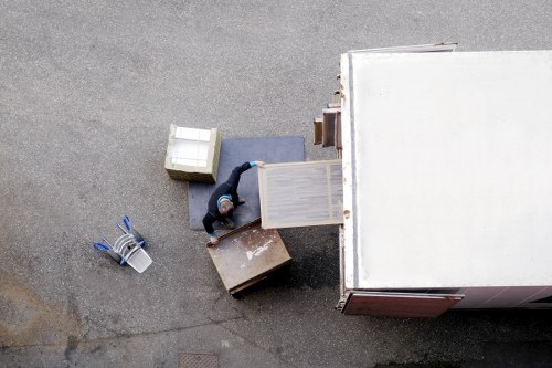 Removal truck ready for a move in Emersonpark