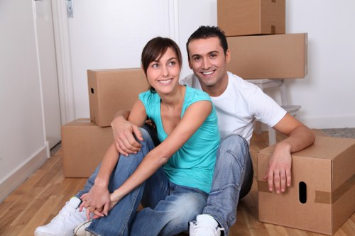 Trusted Man With Van Emersonpark payments area with safe checkout