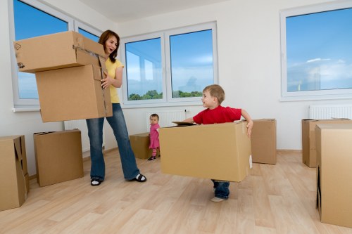 Business relocation setup and placement at a new office