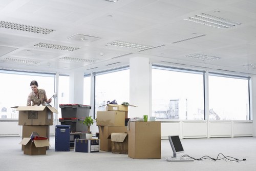 Waste removal and compliant clearance materials being sorted responsibly